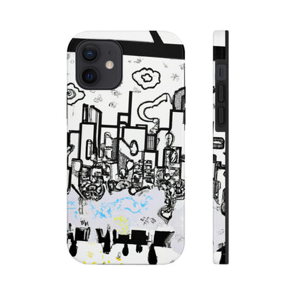 "Ghostly Haze: The Forgotten City". - The Alien Tough Phone Cases