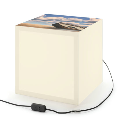 "A Boat Adrift: The Lost Legacy of the Sea." - The Alien Light Cube Lamp