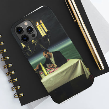 "A Beacon of Romance: An Intimate Candlelit Dinner in a Forgotten Lighthouse" - The Alien Tough Phone Cases