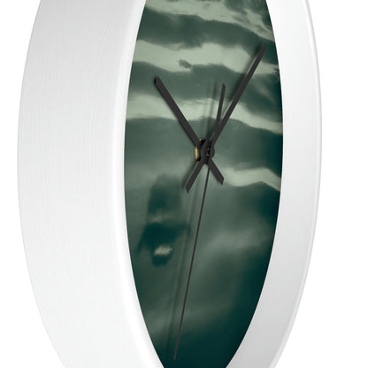 "Hidden Depths". - The Alien Wall Clock