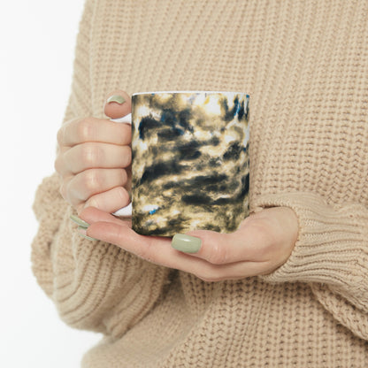 "A Reflection of Celestial Mirage". - The Alien Ceramic Mug 11 oz