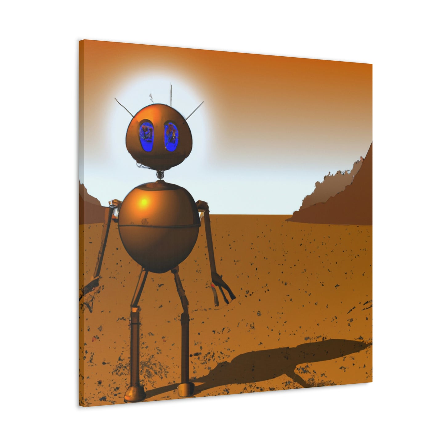 "Robo Earth Exploration: The Adventures Of An Alien Bot!" - The Alien Canva