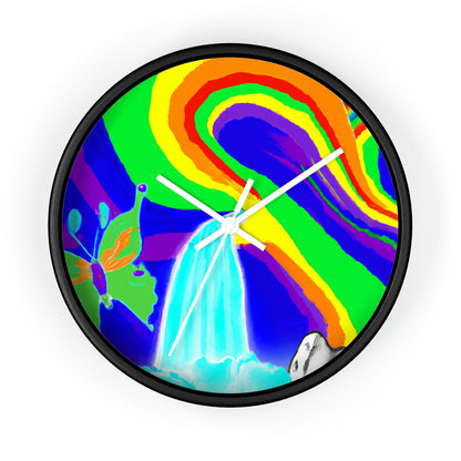 "Dancing Amongst the Splendor" - The Alien Wall Clock