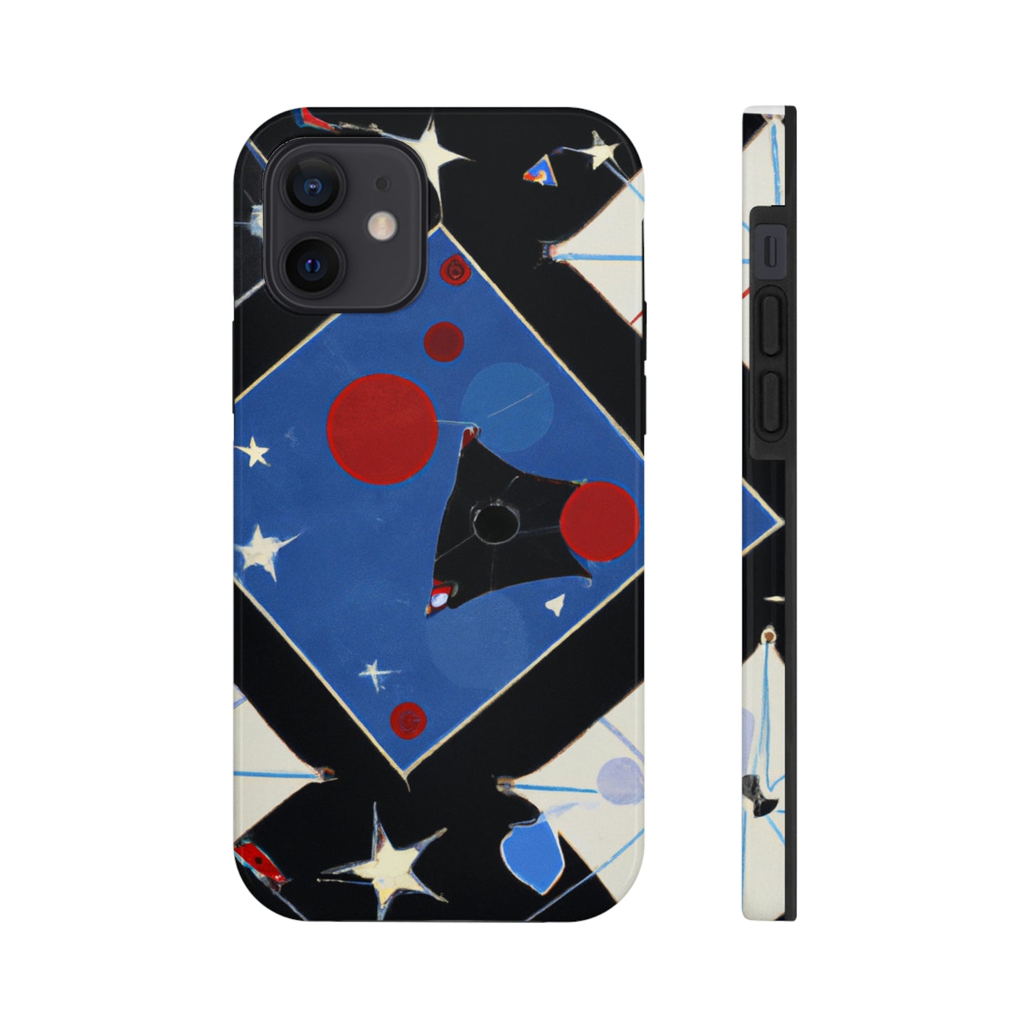 "Kites Illuminating the Starry Sky" - Die Alien Tough Phone Cases