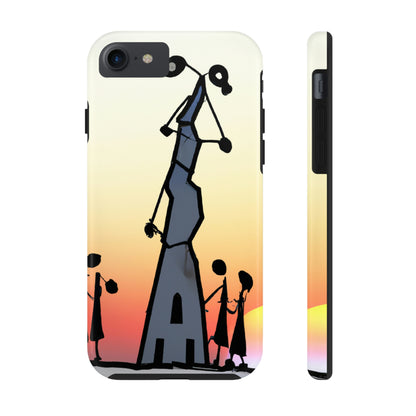 "Forgotten in the Sunset" - The Alien Tough Phone Cases