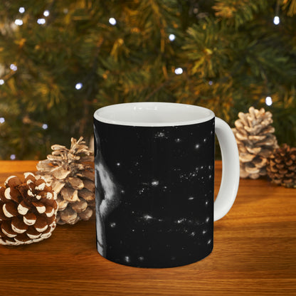 "A Celestial Sea Dance" - The Alien Ceramic Mug 11 oz