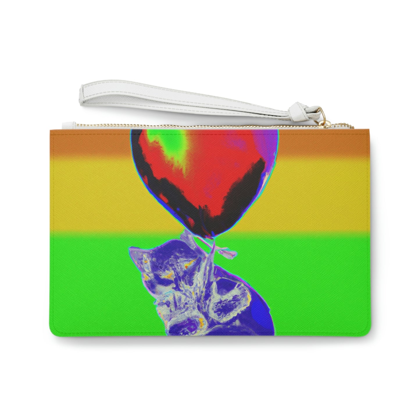 "Cosy Companions" - Die Alien Clutch Bag