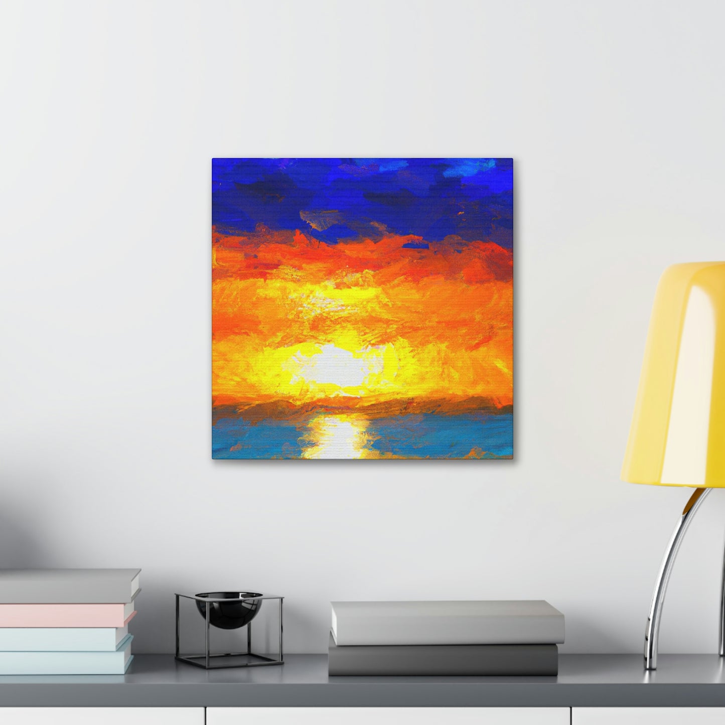 Sunrise Seascape Artist - Peter Ocean - Canvas