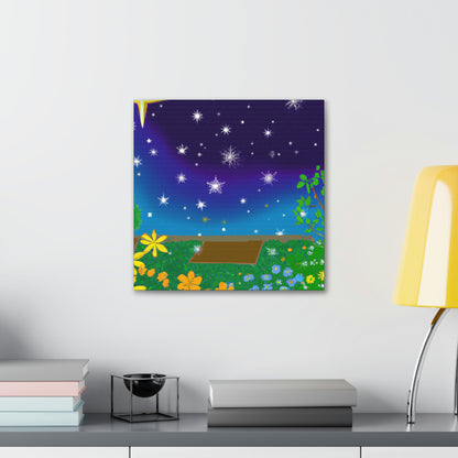 "Un jardín celestial de color" - The Alien Canva