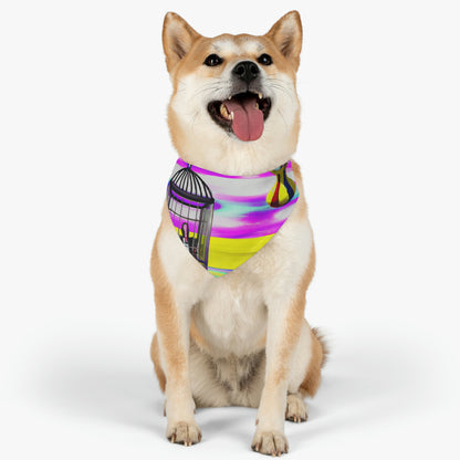 "A Prison of Brilliant Colors" - The Alien Pet Bandana Collar