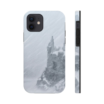 Das verlorene Schloss im Schneesturm. - Die Alien Tough Phone Cases