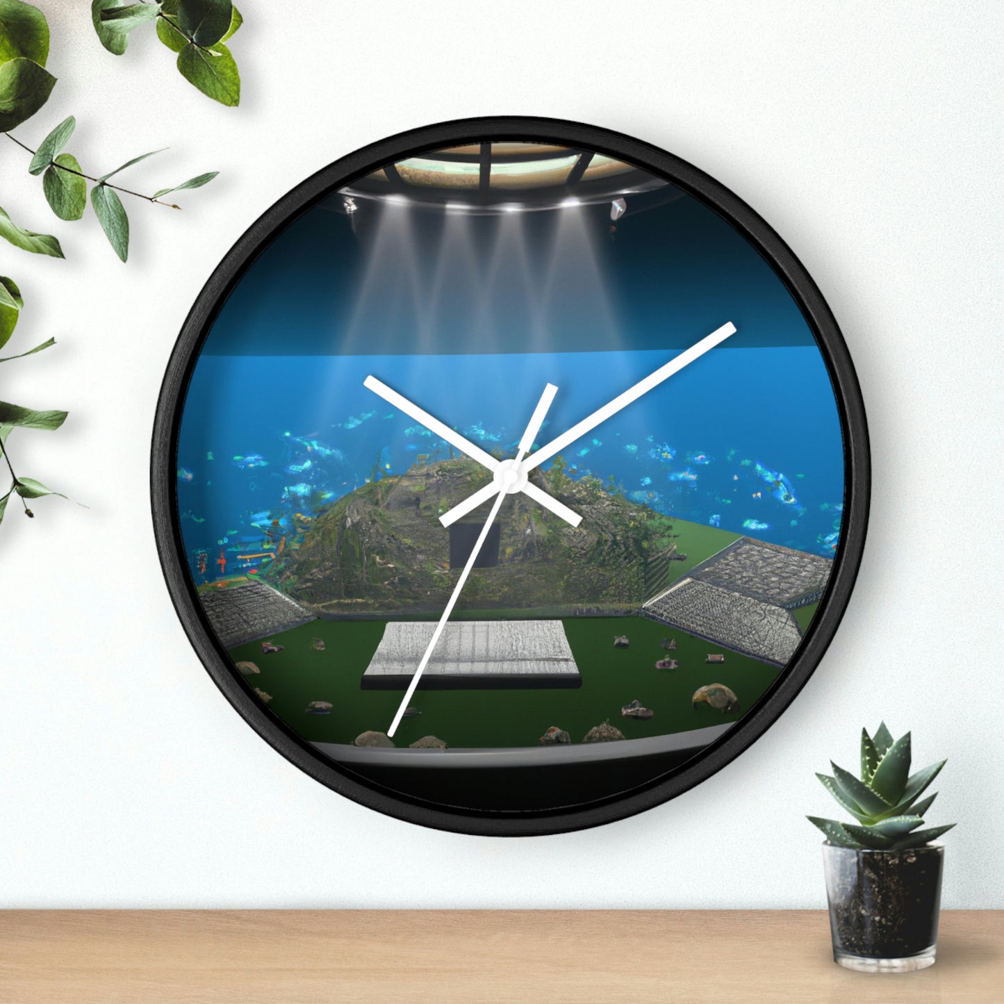 "Aquatheater: música sumergida y actuación" - El reloj de pared alienígena