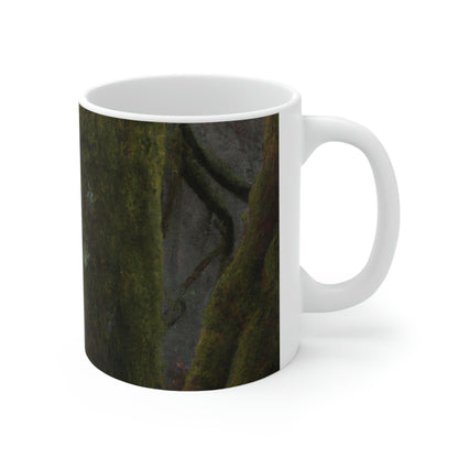 "The Mystical Mossy Oak" - The Alien Ceramic Mug 11 oz