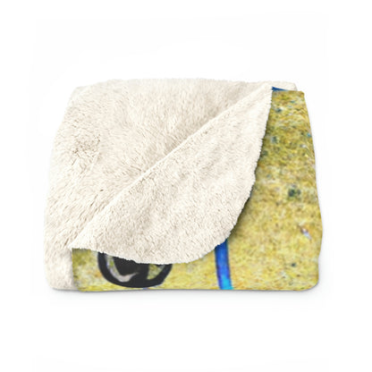 "A Lost Dog's Journey Home" - The Alien Sherpa Fleece Blanket