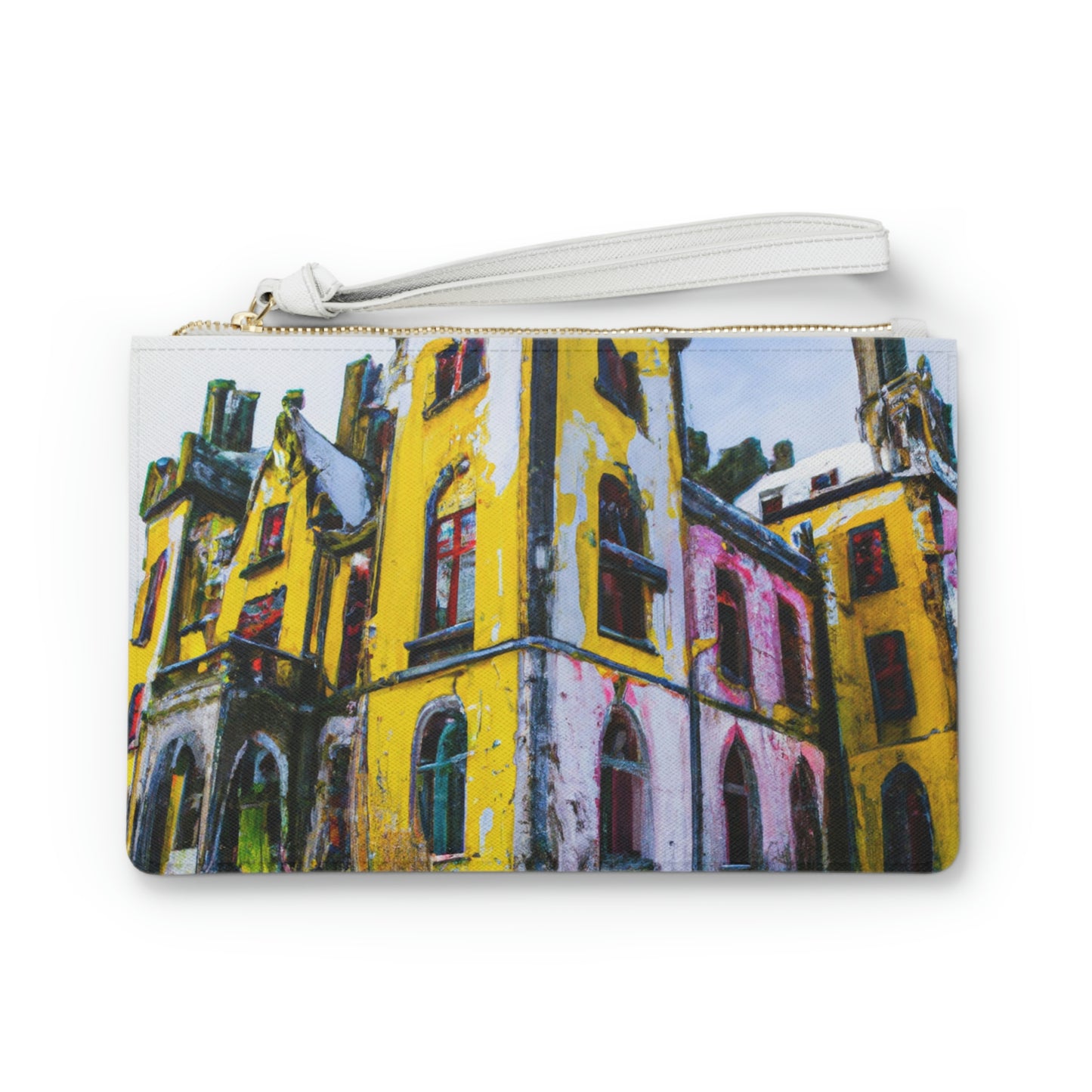 "Schloss aus Schnee und Schatten" - Die Alien Clutch Bag