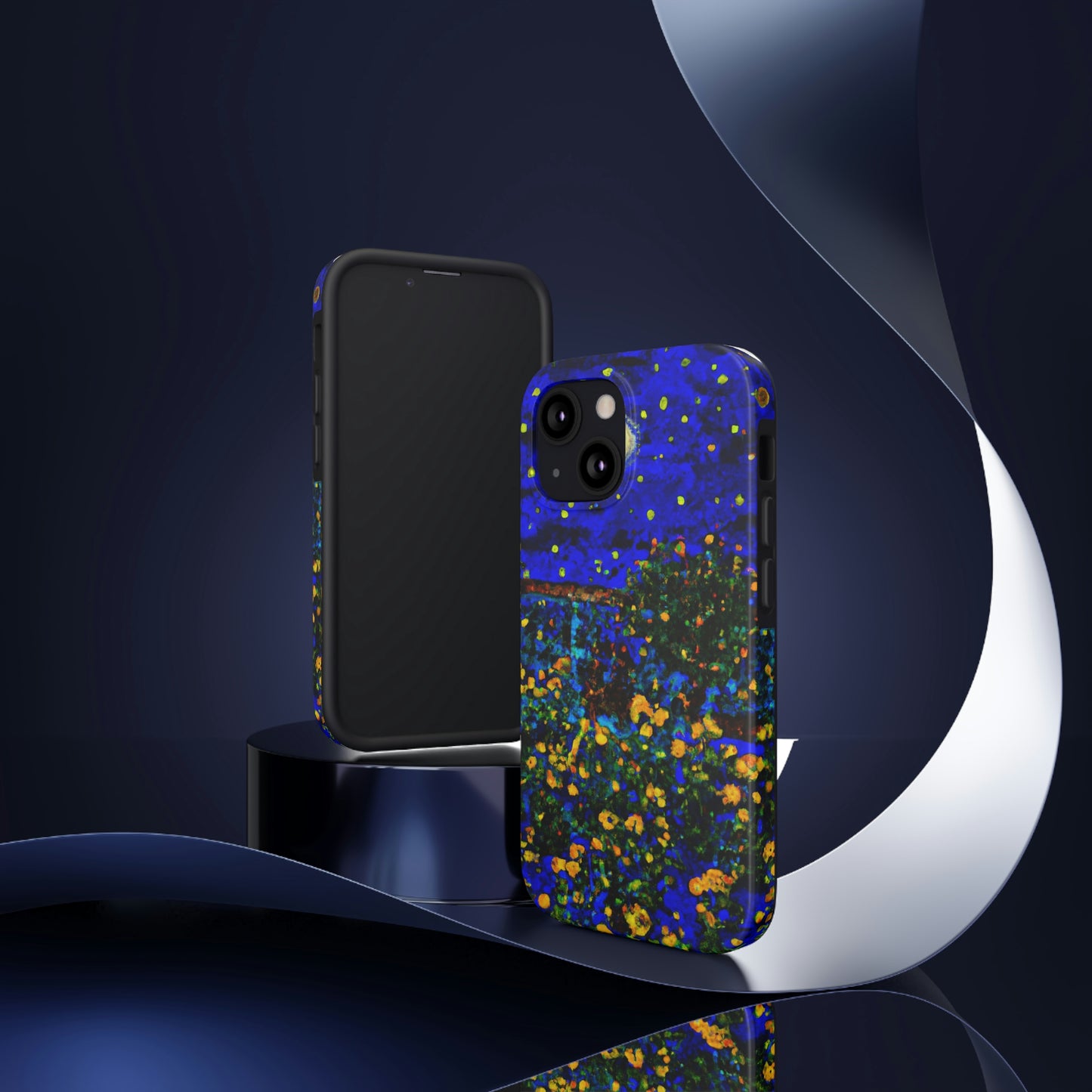 "A Midnight Celebration in Grandma's Garden" - The Alien Tough Phone Cases