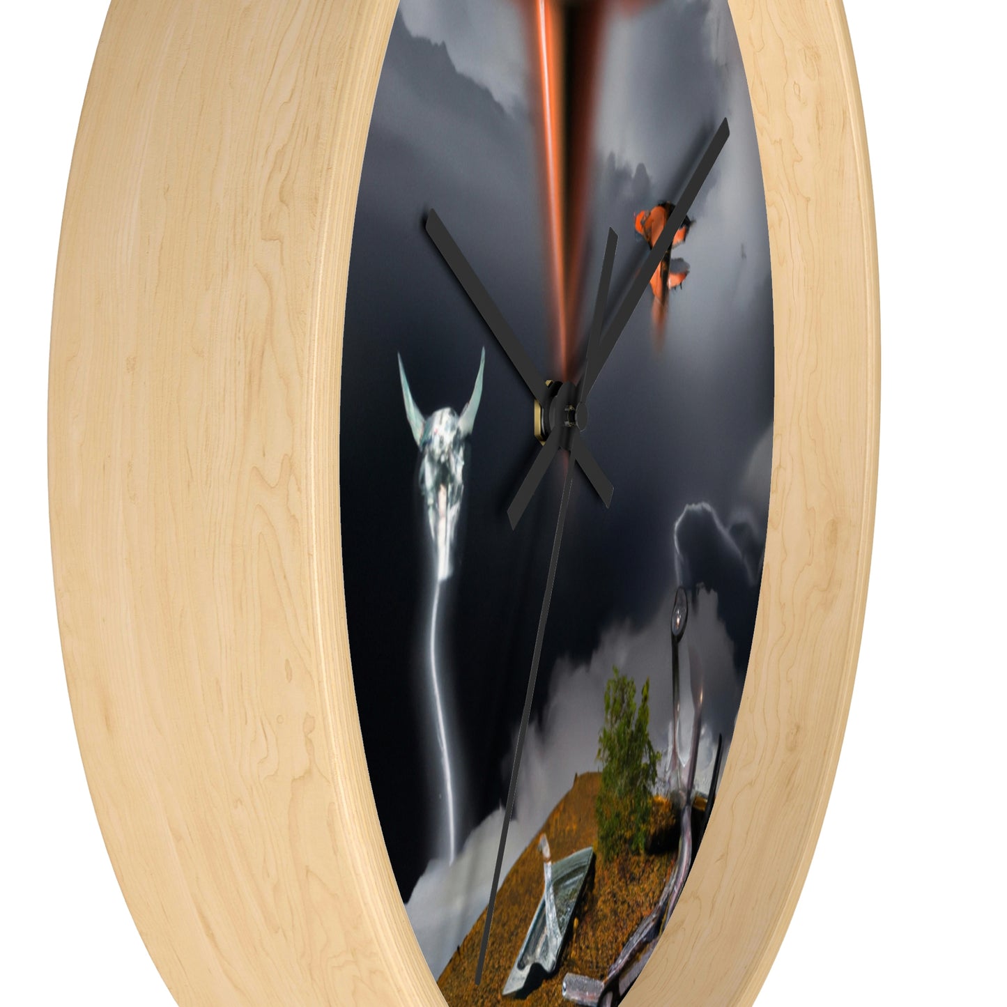 Invasion of the Storm Aliens - The Alien Wall Clock