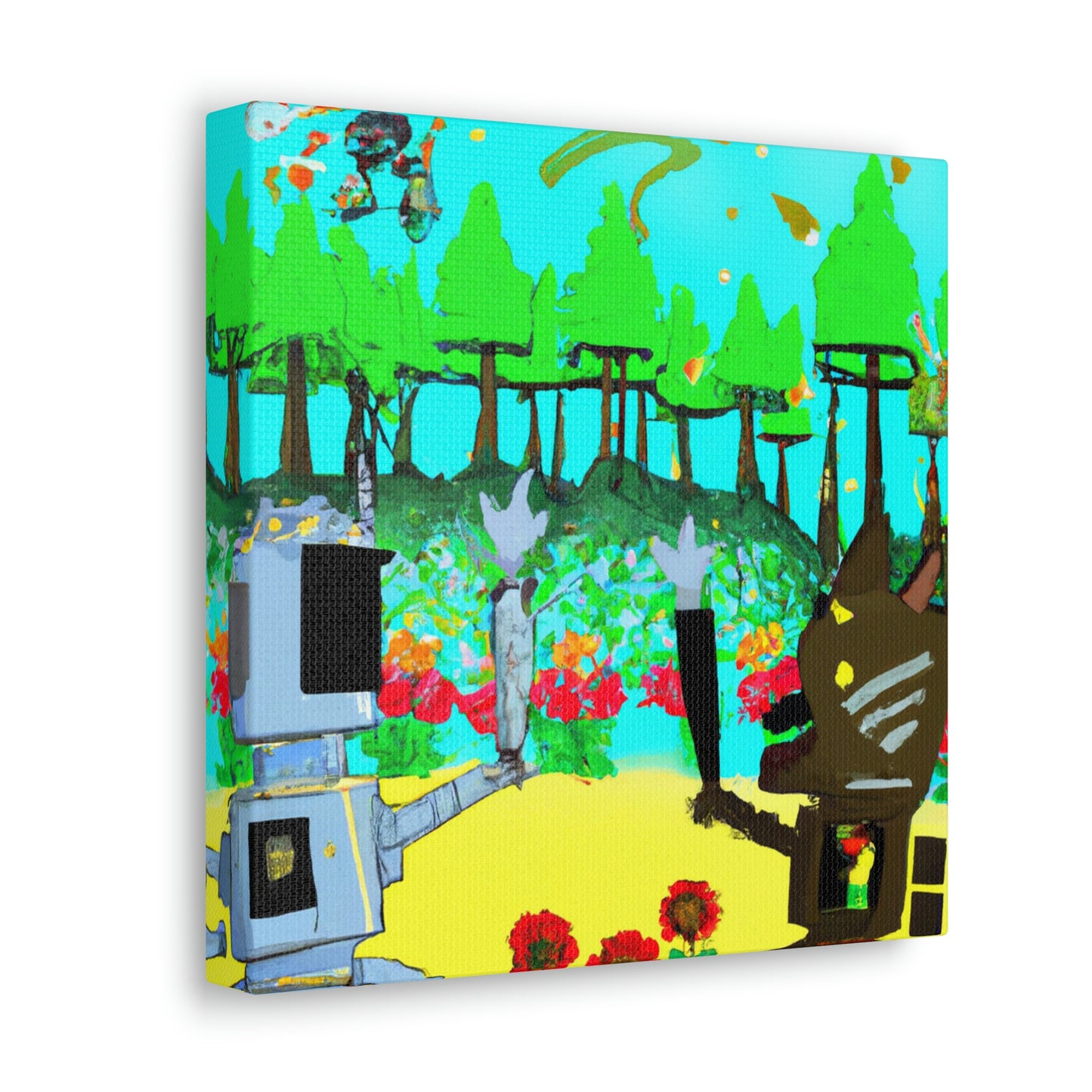 Robo Garden Wars - Die Alien-Canva