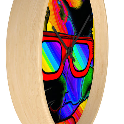 "Cool Cat in Sunglasses" - The Alien Wall Clock