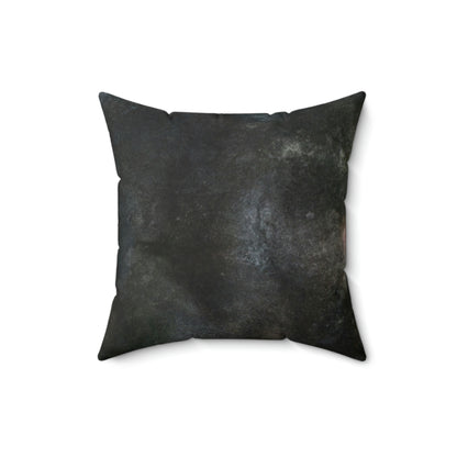 "Ein einsames Flimmern in der Dunkelheit" - Das Alien Square Pillow