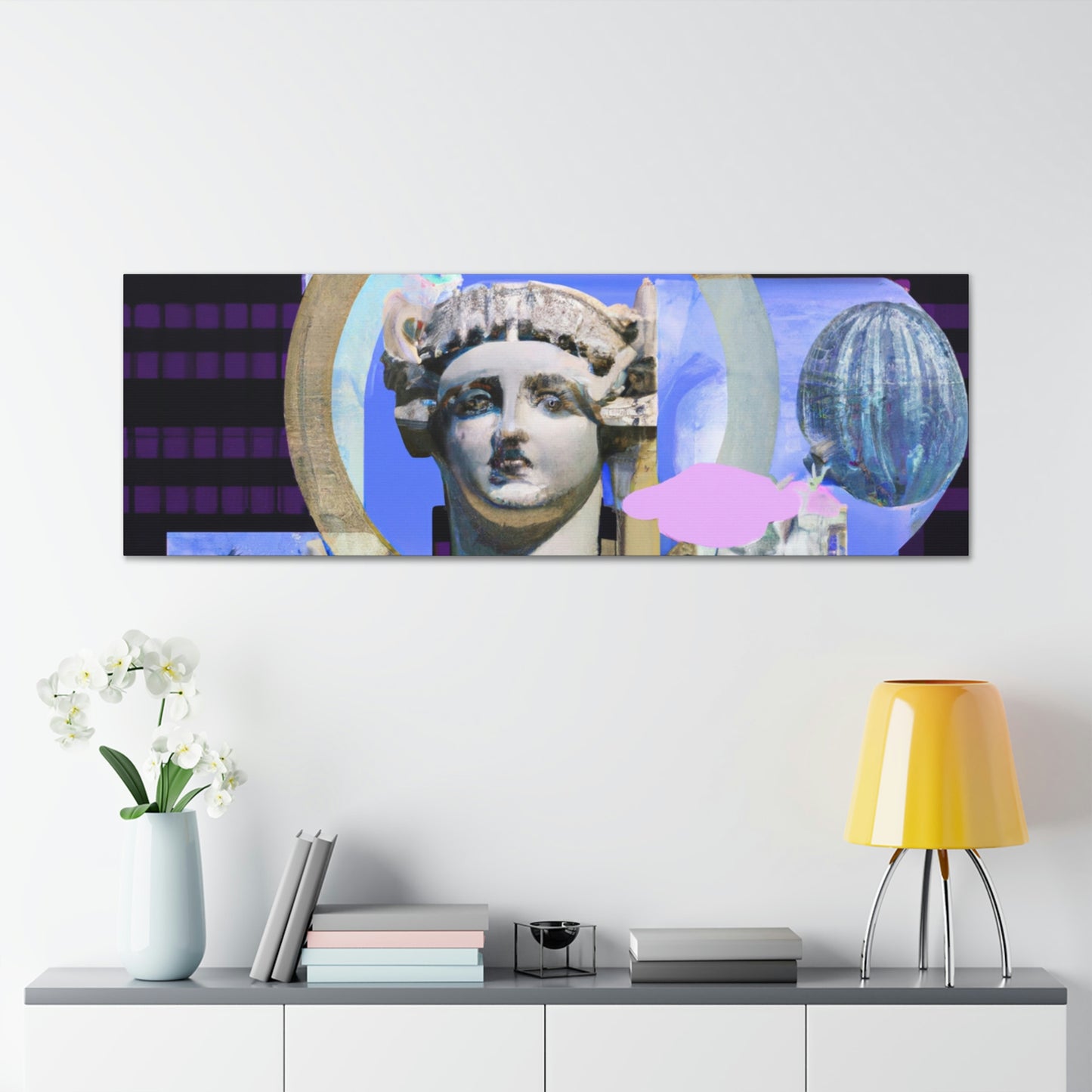 "A Fusion of Fine and Tech Art" - Canvas