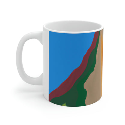 Taza de cerámica "Un rayo de esperanza" - El alienígena 11 oz