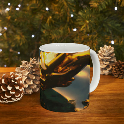 "Descending Dragon" - The Alien Ceramic Mug 11 oz