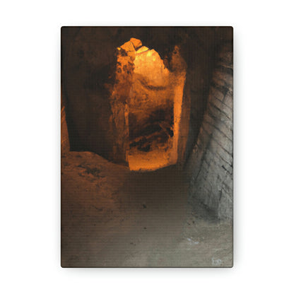 "Search for a Forbidden Abyss: Unveiling the Secret of the Underground City" - The Alien Canva