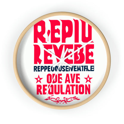 "Rising Up: The Rebellion That Overthrew Oppression" - The Alien Wall Clock