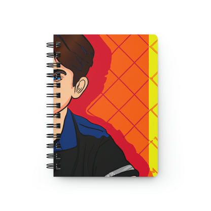 "The Pop Art Laptop Surfer" - The Alien Spiral Bound Journal