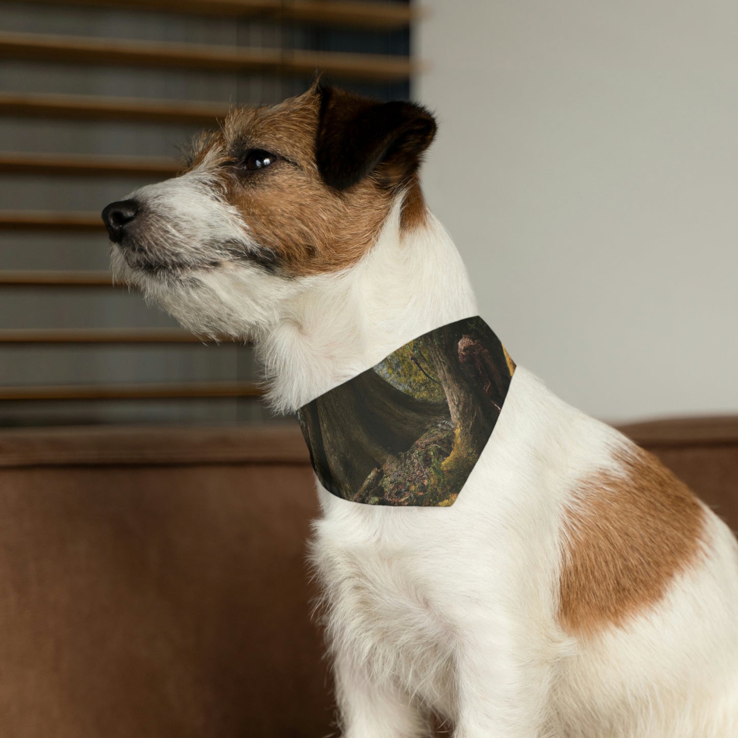 Die verlorenen Geheimnisse des vergessenen Waldes - Das Alien Pet Bandana Halsband