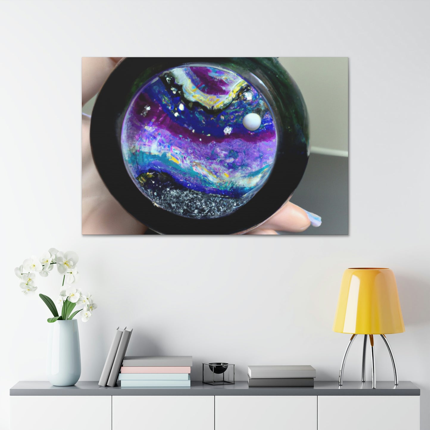 "Ein Universum in einem Glas" - The Alien Canva