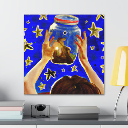 "Un frasco lleno de polvo de estrellas" - The Alien Canva