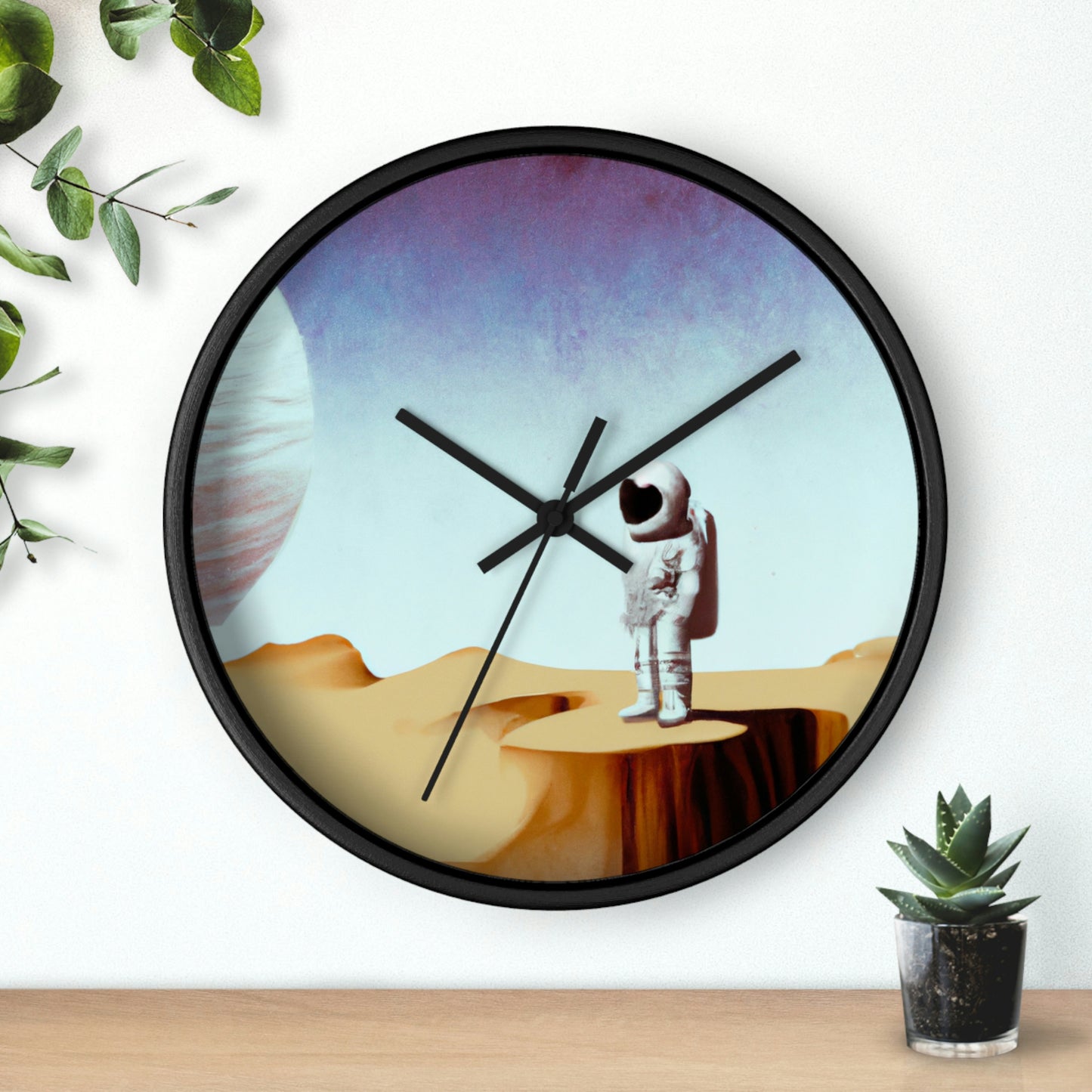 "Alone in an Unknown Galaxy" - The Alien Wall Clock