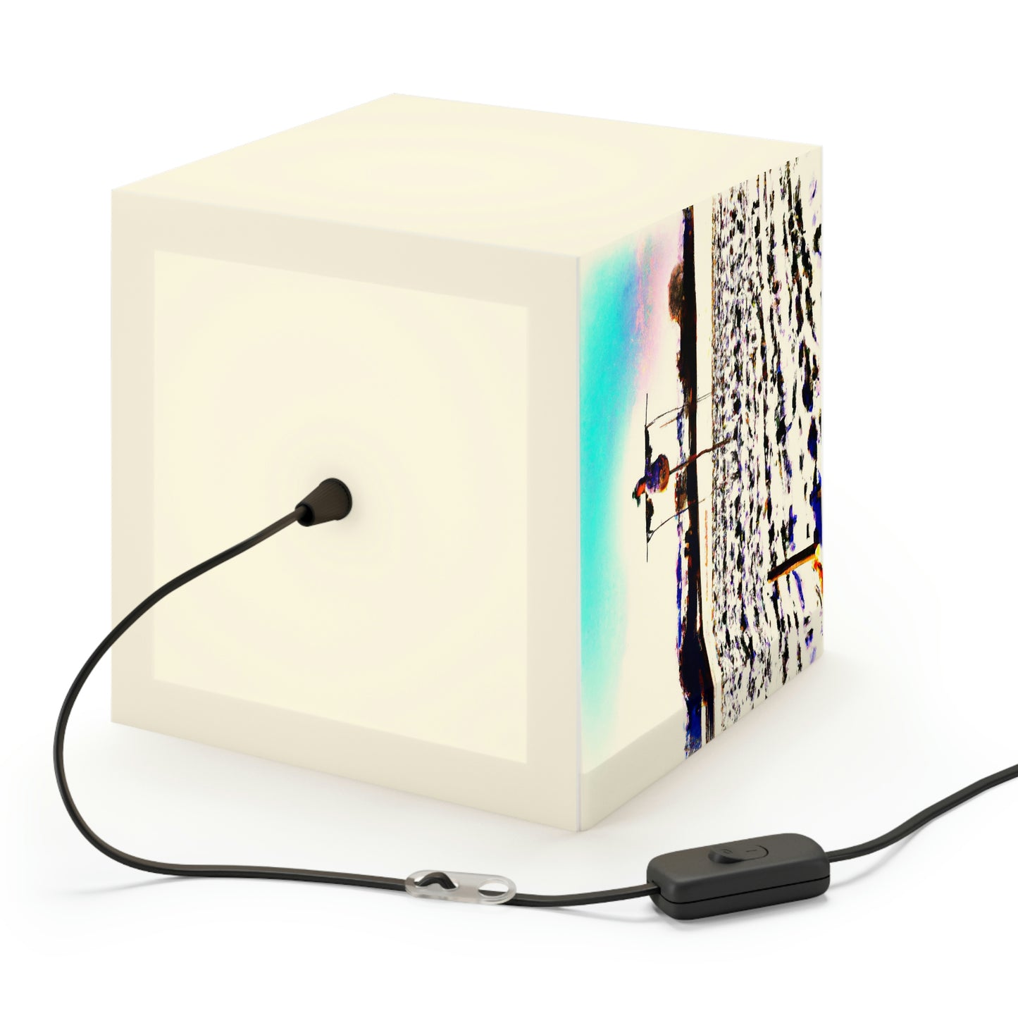 "A Winter Vigilance" - The Alien Light Cube Lamp