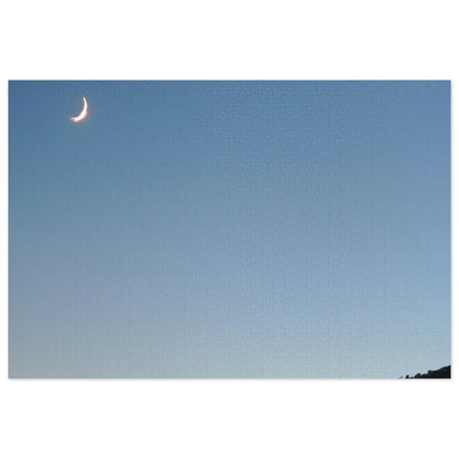 The Crescent Moon in Winter's Shadow - The Alien Jigsaw Puzzle