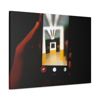 "Camera to Canvas: Painting with Your Smartphone" - Canvas