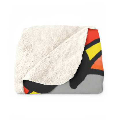 "A Dreamy Dragon's Nap" - The Alien Sherpa Fleece Blanket