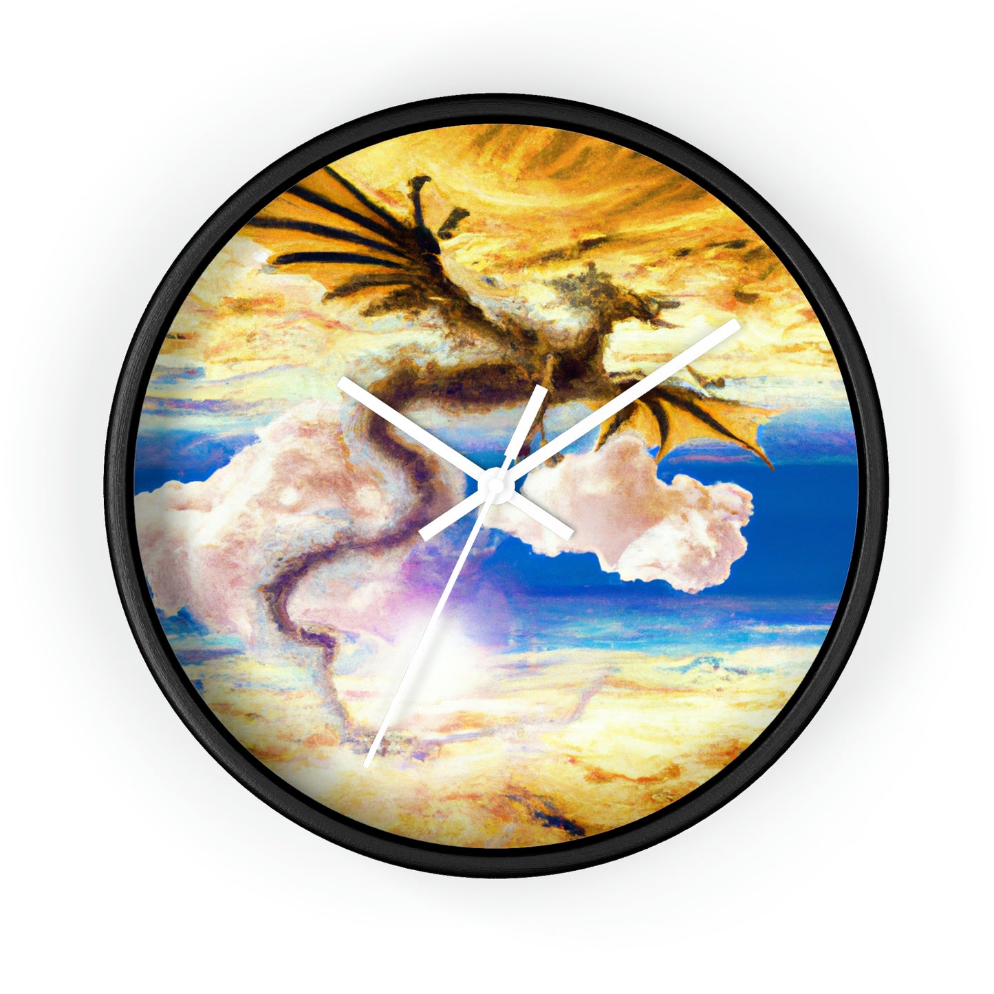 "A Heavenly Blaze with a Mystic Dragon" - The Alien Wall Clock