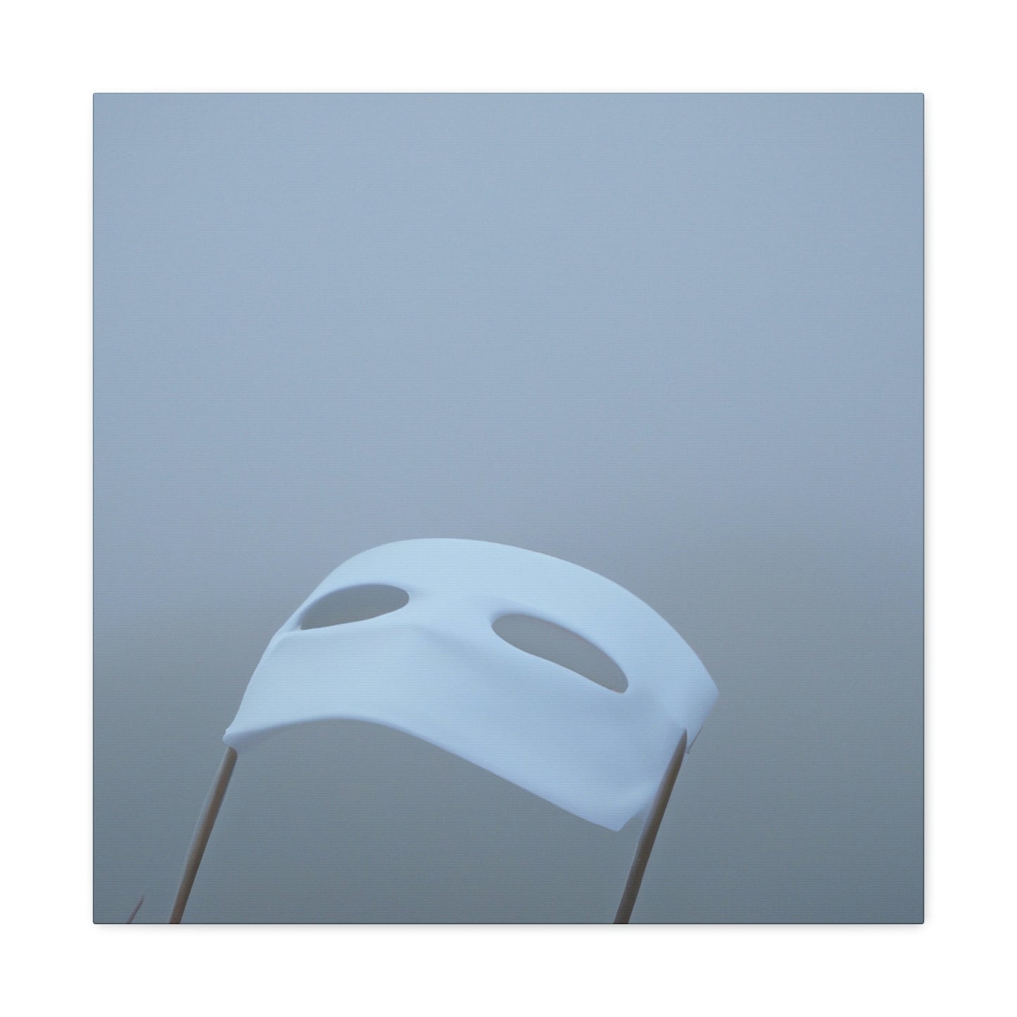 "The Ghostly Mask in the Foggy Sea". - The Alien Canva