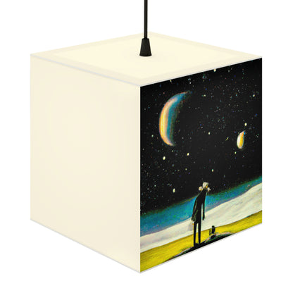 "Eine verlorene Seele, die mit dem Himmel verbunden ist" - Die Alien Light Cube Lampe