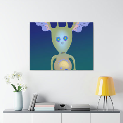 "Creación de un compañero intergaláctico: diseño de una mascota alienígena para niños" - The Alien Canva