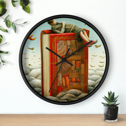 "Cradled by Knowledge" - The Alien Wall Clock