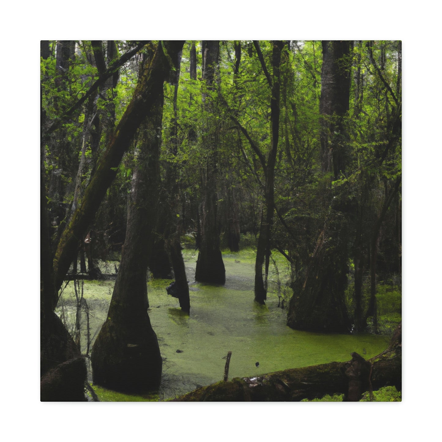 "Delving Deep into the Ancient Swamp" - The Alien Canva