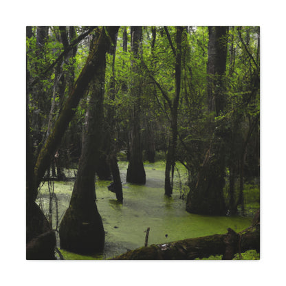 "Delving Deep into the Ancient Swamp" - The Alien Canva