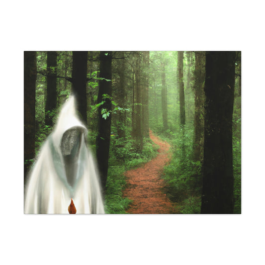 The Mysterious Forest Guide - The Alien Canva