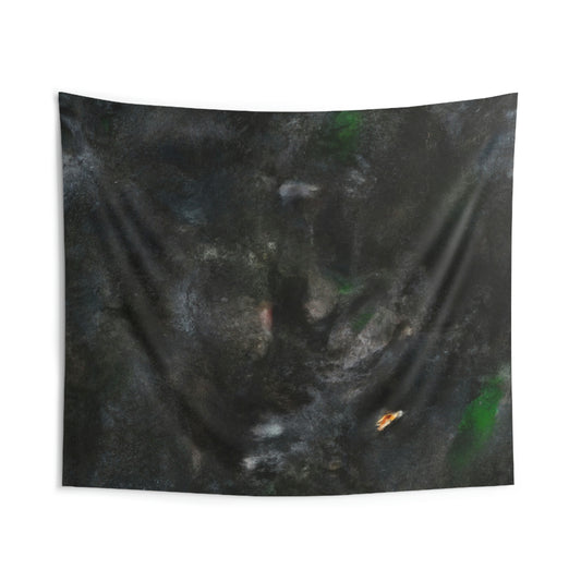 "Un parpadeo solitario en la oscuridad" - The Alien Wall Tapestries