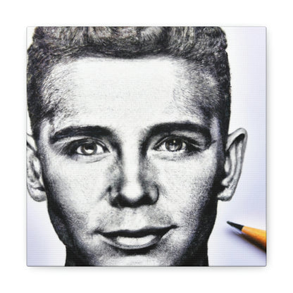 "Playing with Monochrome: Create a Celebrity Portrait with Pens" - The Alien Canva