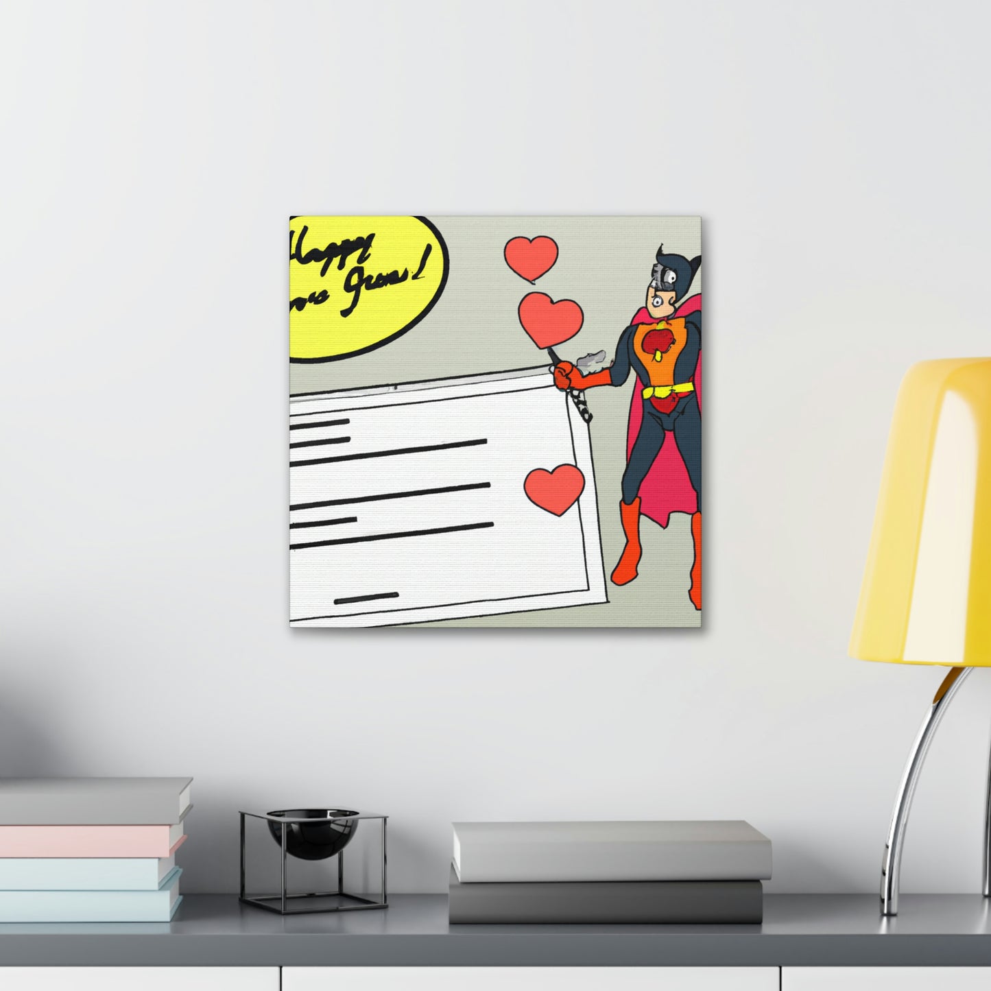 "To My Beloved Comic Book Hero: A Love Letter" - The Alien Canva