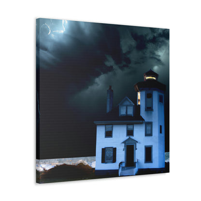 "The Lighthouse in the Storm" - The Alien Canva